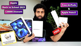 Apple India Back to School Offer Free AirPods amp Apple Pencil  verify Apple Unidays account India [upl. by Aubarta]