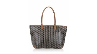 Goyard Goyardine Artois PM Black Gold [upl. by Yziar993]