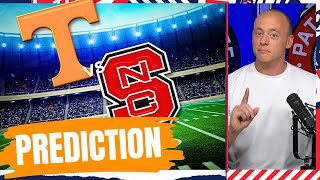 Tennessee vs NC State  Josh Pates Preview amp Prediction [upl. by Steve]