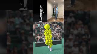 Motion capture using just one iPhone 👀🔥 motioncapture 3danimation mocap [upl. by Ecikram]