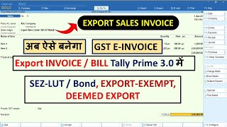 How to Make Export Invoice with EInvoice amp Eway bill in 30  कोई नहीं बताएगा  Important in GST [upl. by Kaplan]