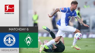 Darmstadt with first 3 Points  Darmstadt 98  SV Werder Bremen 42  MD 6 – Bundesliga 202324 [upl. by Ardnaeed]