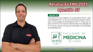 Resolução FMJ 2021  Questão 55  Prova FMJ 2021  Vestibular FMJ 2021 [upl. by Atteuqram]