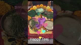 Happy Teej Teej statusTeej videoTeej status songTeej video songstatus [upl. by Jaime129]