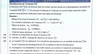 Correction de l’examen national bac PC session rattrapage 2020 [upl. by Illac]