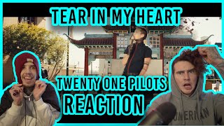 DEEP MEANING  TEAR IN MY HEART  TWENTY ONE PILOTS  REACTION  BREAKDOWN [upl. by Notterb]