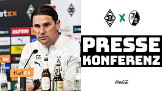 🎙 PK vor Borussia  SC Freiburg [upl. by Euqinmod]