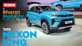 Tata Nexon CNG walkaround  another reason to pick this SUV  odmag [upl. by Ruby]