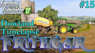 FS17 Timelapse Dowland Farm Seasons 15 Silage Bales [upl. by Ahsilif845]