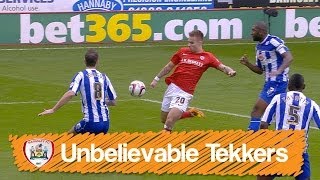 Marcus Pedersen Barnsley Goal v Sheffield Wednesday  Unbelievable Tekkers [upl. by Dowd]