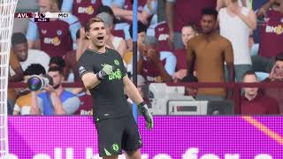 FC 24 Gameplay  Aston Villa vs Man City  Premier League  20232024 [upl. by Ailecnarf545]