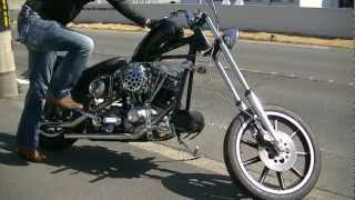 1978 Harley Davidson FLH1200 Shovelhead chopper [upl. by Skyler]