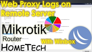 MikroTik Web Proxy Logs  Create graphical logs in Mikrotik on Remote Server [upl. by Dougall]