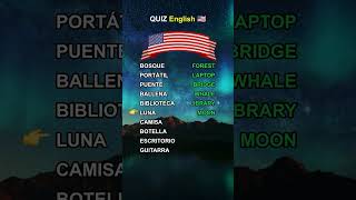 Pon a prueba tu vocabulario en ingles inglés cursodeingles inglesonline inglesonlinegratis [upl. by Lyndon]