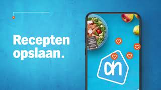 Recepten opslaan in de Mijn Albert Heijn app [upl. by Amilb]