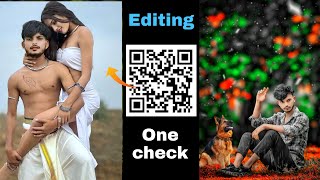 QR CODE PHOTO EDITING  One Click Photo Editing  qr code  photo editing  Snapseed QR Code [upl. by Nylzor968]