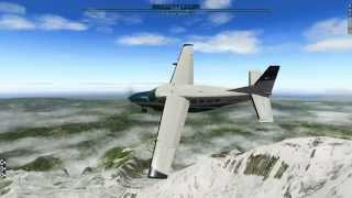 Cessna 208 Grand Caravan Deadstick Landing XPlane 10 [upl. by Carley]