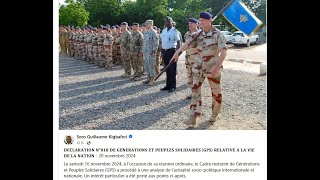 GPS CÔTE DIVOIRE APPELLE À LA FERMETURE TOTALE ET PACIFIQUE DE LA BASE MILITAIRE FRANÇAISE [upl. by Egni]