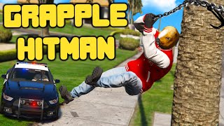 Grapple Gun Hitman Jobs in GTA 5 RP [upl. by Phillis]