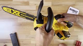 Unboxing DeWalt DCM565N Brushless 18V Chainsaw [upl. by Einna]