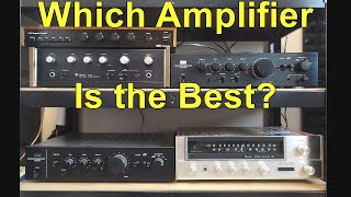 Which Amplifier  Receiver is the Best  Vintage HiFi Audio [upl. by Kimber]