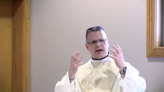 Easter Week Homily Fr Chris Alar MIC April 8 2015 [upl. by Aihsekram]