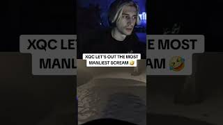 xQc GETS scared and lets out the manliest scream on Lethal Company🤣 xqc xqclips [upl. by Eydnarb]