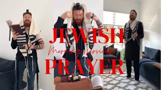 JEWISH ORTHODOX FULL MORNING PRAYERS SHACHARIS [upl. by Nilra]