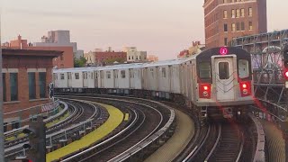 R142 2 And 5 Trains Actions At Simpson Street S2 E1 [upl. by Munn24]