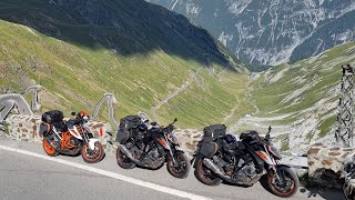 EURO MOTO TRIP 2024  PART 9  Passo dello Stelvio 🥳🥳 [upl. by Bartko]