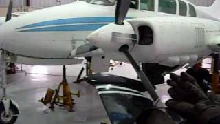 Doing a Gear swing test on a Cessna 320 [upl. by Hector]