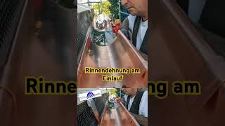 Hier 👆 klicken langes Video Rinnendehnung am Einlauf  Kupfer Dachrinne [upl. by Nalepka823]