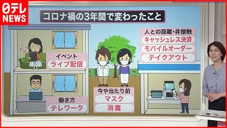 【解説】最初の“発症者”から3年 コロナ禍での変化『知りたいッ！』 [upl. by Bohaty]