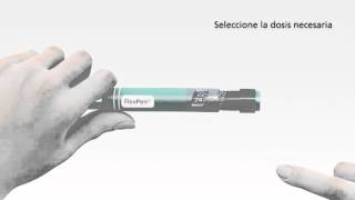 FlexPen Quick guide  Tercera parte  La inyección [upl. by Iru371]