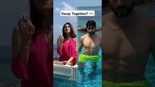 Are Palak Tiwari amp Ibrahim Ali Khan Holidaying TOGETHER In Maldives 👀  shorts couple bollywood [upl. by Ahsiled]