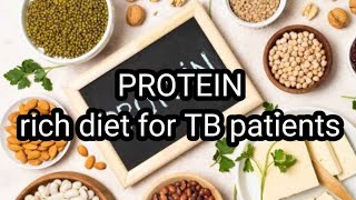 Protein rich food for TB patients Vegetarian Vegetarian Protein sources Diet for TB patients [upl. by Lai]