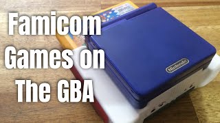 Famicom Games on Gameboy Advance GAMETECH Game Boy Famicom Adapter Unboxing [upl. by Kamila675]