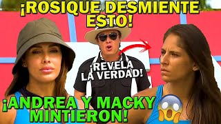 Rosique DESMIENTE a Andrea y Macky  Exatlón México 2023 [upl. by Aronoh964]