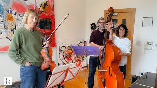 Food On My Table Glastonbury acoustic rehearsal Tanita Tikaram Helen OHara violin Matt Radford Bass [upl. by Early]