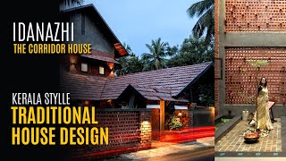 Traditional Style Kerala House design  2400 Sqft  IDANAZHI – THE CORRIDOR HOUSE  i2a Architects [upl. by Imuyam]