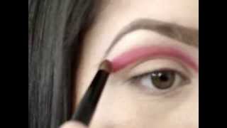 Dramatic Pink amp Silver EyeShadow Tutorial [upl. by Pliam]