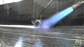 Soprema HeatApplied Granulated Cap Field Installation Procedure [upl. by Tager]