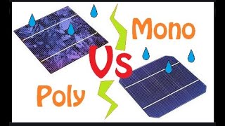 Panneau solaire sous la pluie Poly VS Mono  le comparatif en conditions réelles [upl. by Bach719]