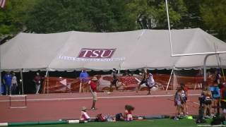 Anterius Brown  TSU Relays 200M 031817 [upl. by Ayat]