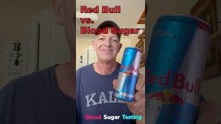 Signos CGM Continuous Glucose Monitoring Testing Red Bull [upl. by Elletsirk]