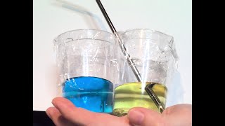 Demo  Bromothymol Blue Indicator [upl. by Nanahs]