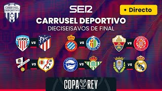 ARANDINA  REAL MADRID EN VIVO🏆⚽️ Los DIECISEISAVOS de FINAL de la COPA DEL REY 202324  EN DIRECTO [upl. by Elman]