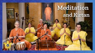 3Hour Meditation With Kirtan Led by SRF Nuns Kirtan Group  2023 SRF World Convocation [upl. by Enicnarf]