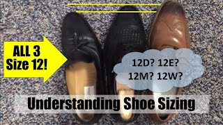 How to size shoe lengths and widths [upl. by Selinski]