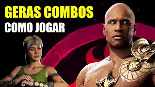 MK1 GERAS TUTORIAL COMBOS E DICAS SONYA KAMEO TECNICAS [upl. by Kinnard591]